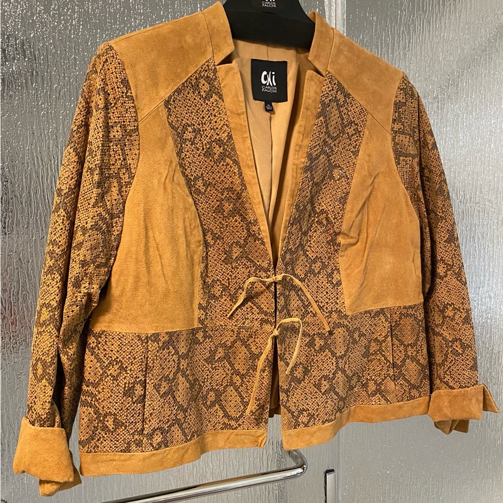 Beautiful Suede Leather Jacket
